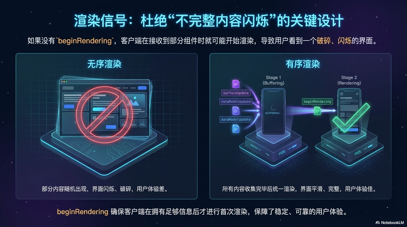 beginRendering 消息详解