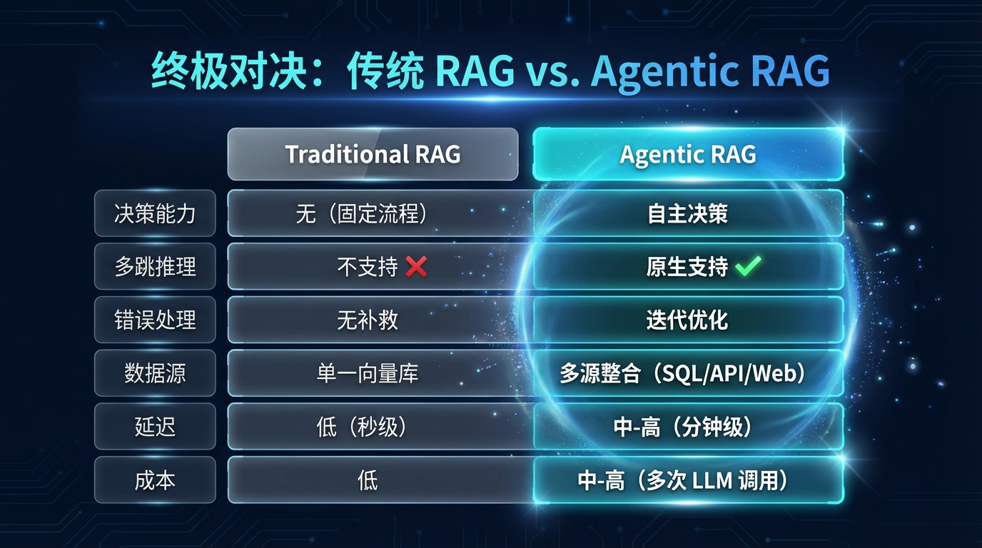 与传统 RAG 的全面对比