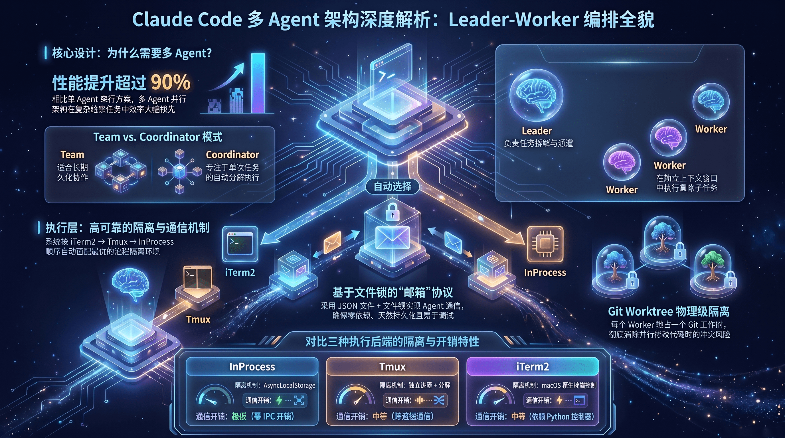 Claude Code 多 Agent 架构深度分析