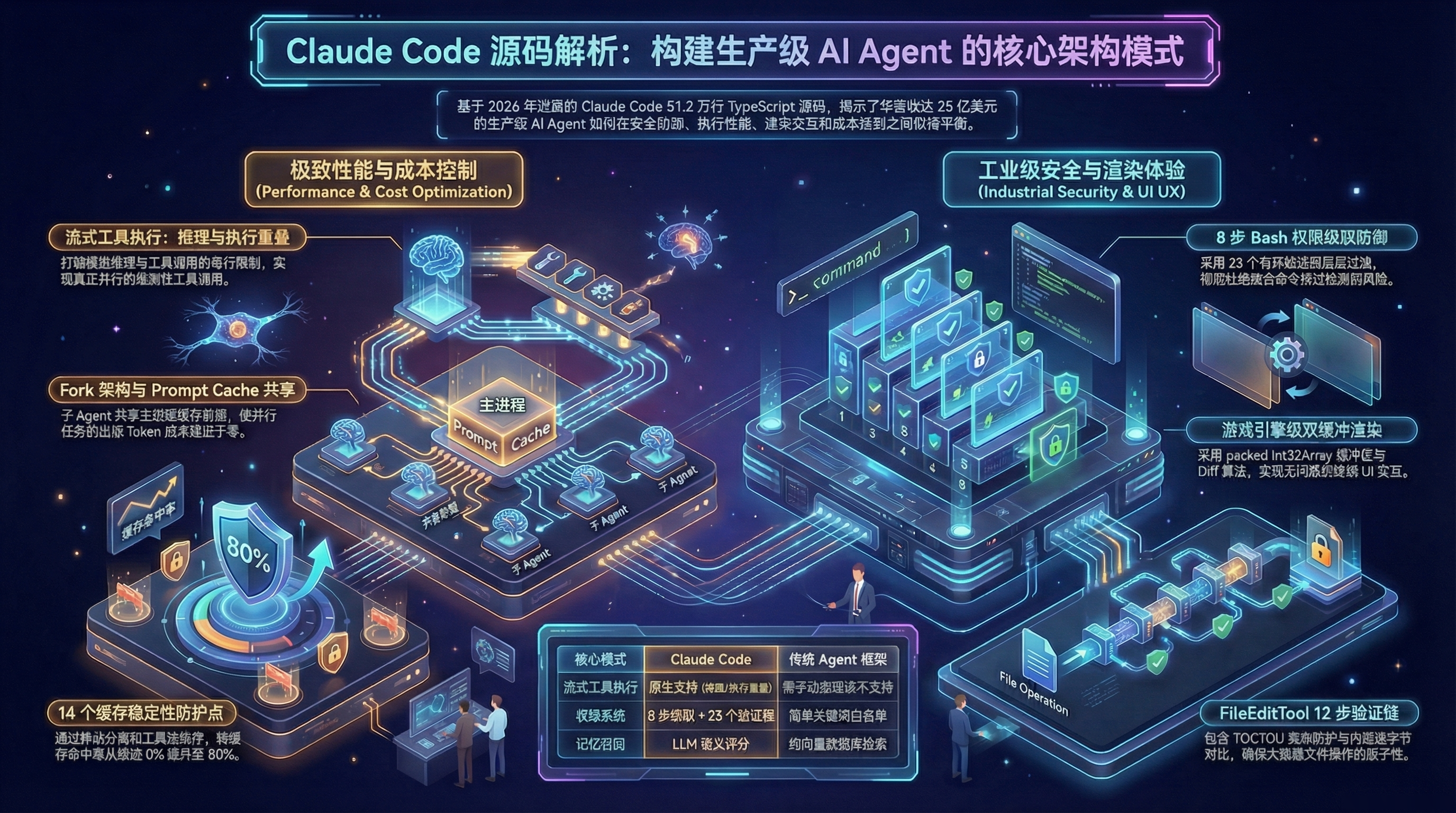 Claude Code 源码解析：10 个值得借鉴的算法与设计模式