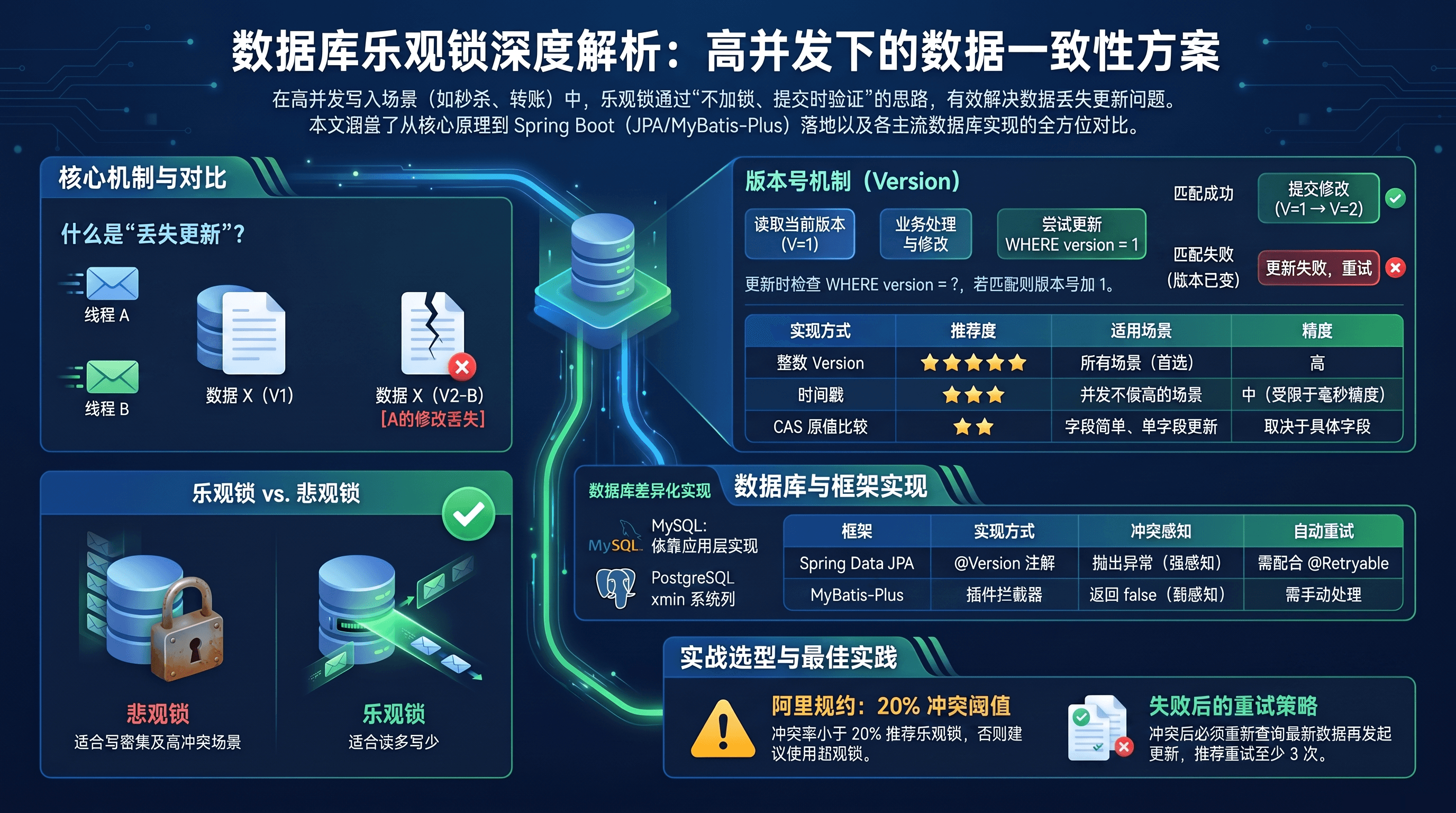 数据库乐观锁深度解析