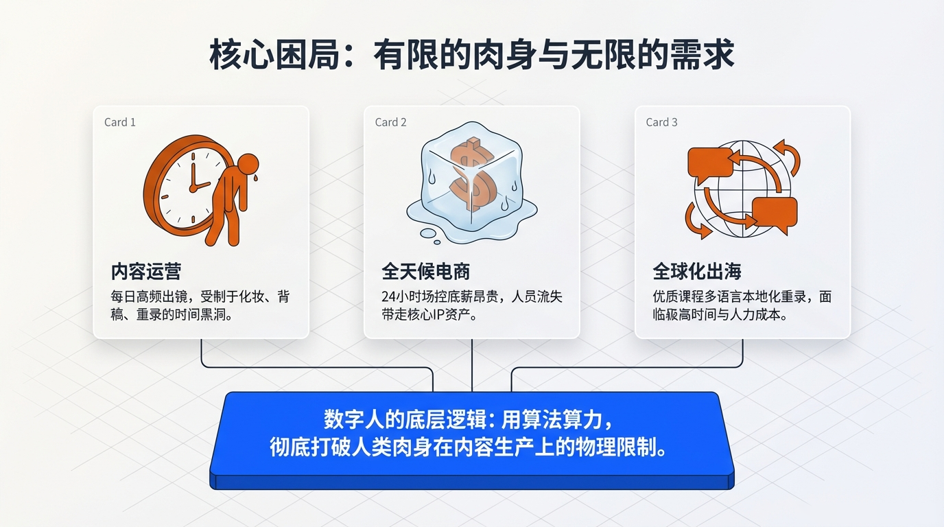 为什么我们需要数字人