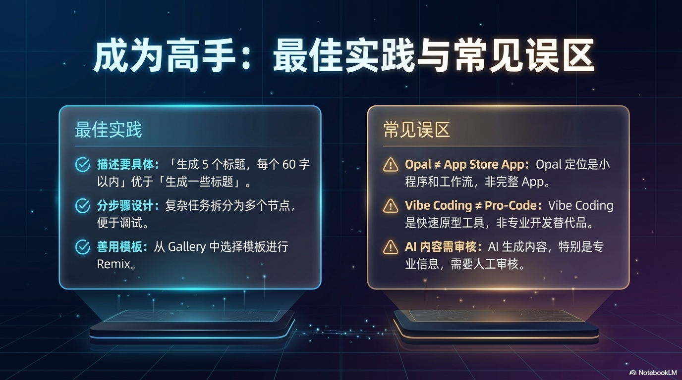 最佳实践与常见误区