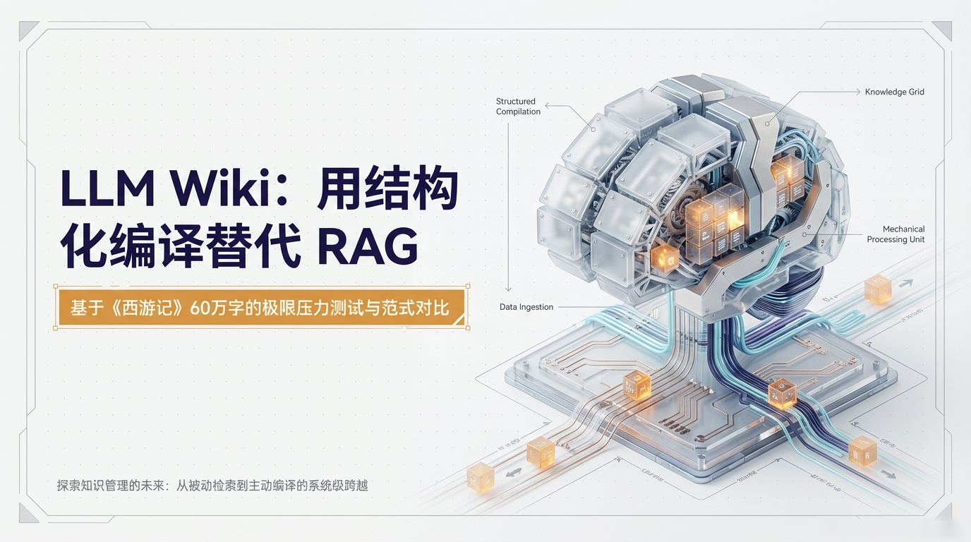 LLM Wiki：用结构化编译替代 RAG 检索的个人知识库实践 | SmallYoung