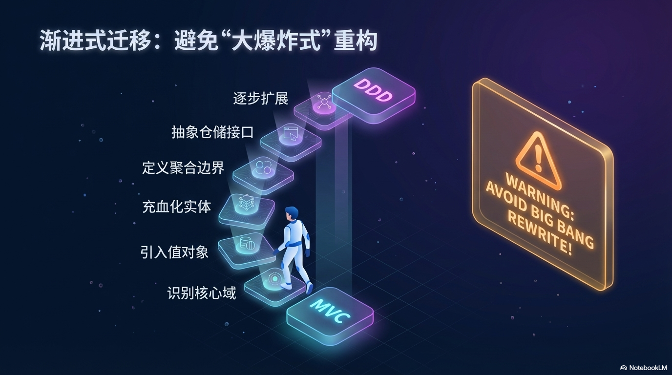 从MVC迁移到DDD的路径