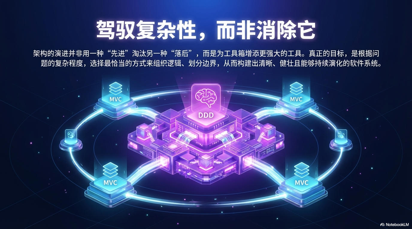 驾驭复杂度，而非消除它