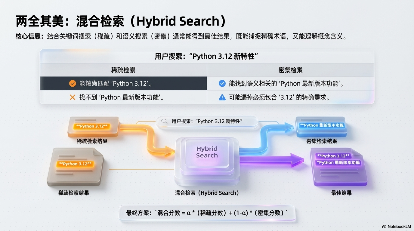 两全其美：混合检索