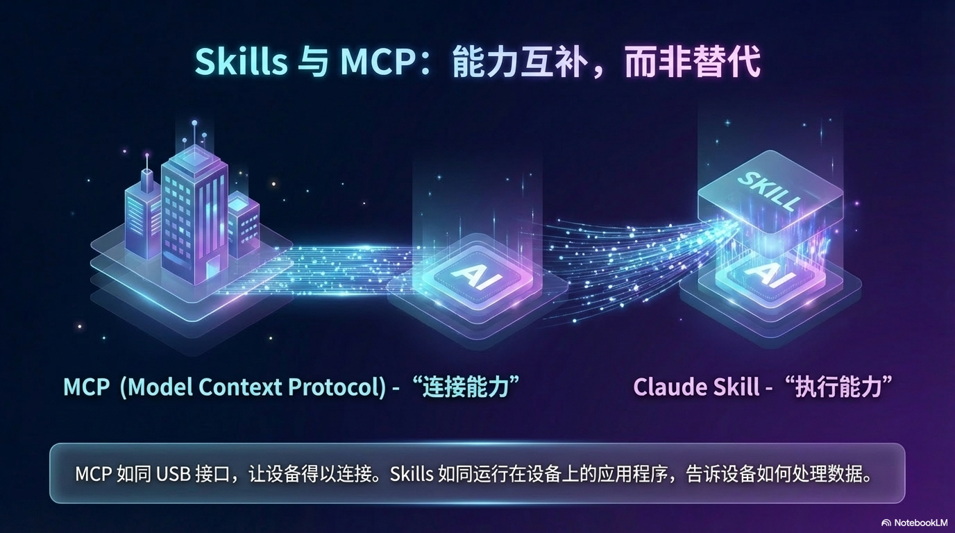 Skills 与 MCP 的关系