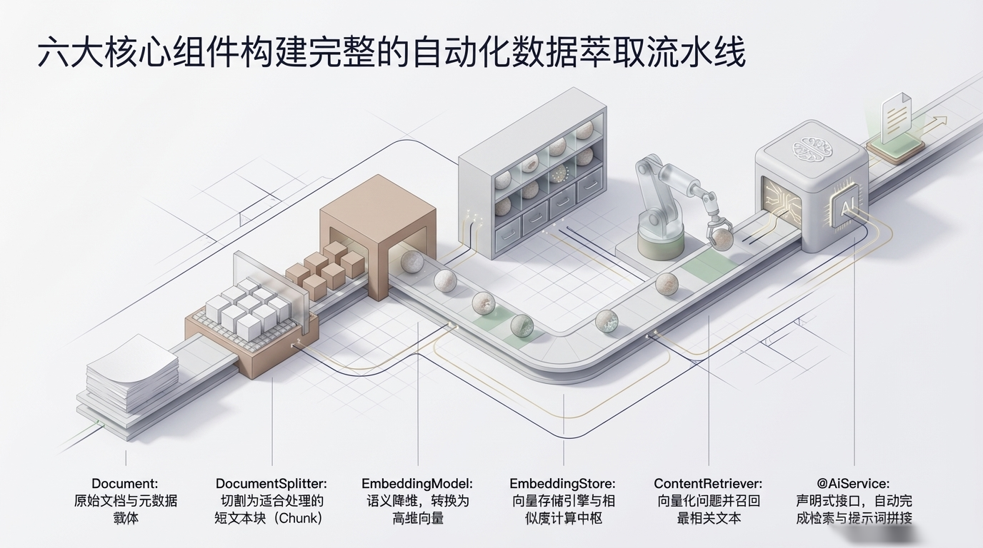 LangChain4j RAG 核心架构